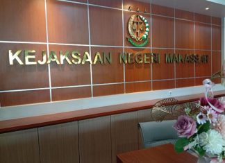 Penyidik Periksa Bendum dan Kasek KONI Makassar Soal Dana Hibah Rp15 Miliar FOTO: Ruang Kantor Kejaksaan Negeri Makassar. (Dok. LN)