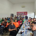 Sinergitas Ojol Sumut Ciptakan Ruang Publik yang Aman dan Kondusif FOTO: Komunitas pengemudi ojek online (ojol) di Sumatera Utara menegaskan komitmennya untuk terus bersinergi dengan kepolisian dan seluruh pemangku kepentingan dalam menciptakan ruang publik yang aman, tertib, dan kondusif bagi masyarakat.