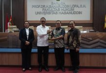 Perkuat Peran Jaksa Pengacara Negara Kejaksaan Gelar Academic Engagement Pembentukan Adhyaksa Chambers di Unhas FOTO: Kejaksaan Agung Republik Indonesia melalui Jaksa Agung Muda Bidang Perdata dan Tata Usaha Negara (Jamdatun) menggelar kegiatan Academic Engagement terkait pembentukan Adhyaksa Chambers bertempat di Universitas Hasanuddin, Makassar, Rabu (5/8/2026).