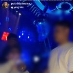 Diduga Ketua KNPI Makassar Sedang Berada di Club Malam: Ada Minol Import FOTO: Hasil tangkap layar dari story media sosial @putridyanaaa_