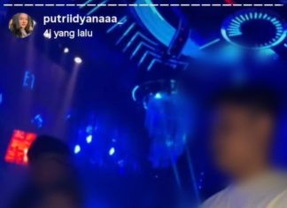 Diduga Ketua KNPI Makassar Sedang Berada di Club Malam: Ada Minol Import FOTO: Hasil tangkap layar dari story media sosial @putridyanaaa_