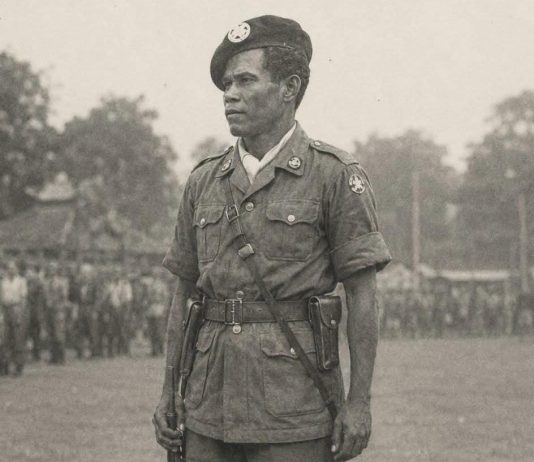 Sosok Putra Kei di Serangan Umum 1 Maret 1949: Letnan Komarudin FOTO: Letnan Komarudin atau Eliyakim Teniwut. (Dok via media sosial Facebook)