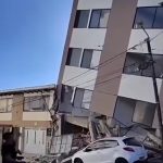 Gempa Dahsyat Magnitudo 7,4 Guncang Kolombia Ratusan Jiwa Tewas FOTO: Kondisi gedung yang mengalami kerusakan akibat Gempa bumi dahsyat mengguncang Kolombia dengan magnitudo 7,4. (Tangkap layar dari akun Instagram infogempadunia)