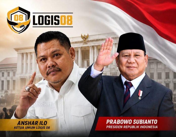 Ket Foto: Flayer Ketua Umum LOGIS 08 bersama Presiden Republik Indonesia Prabowo Subianto (Edt)* Ket Foto: Flayer Ketua Umum LOGIS 08 bersama Presiden Republik Indonesia Prabowo Subianto (Edt)*