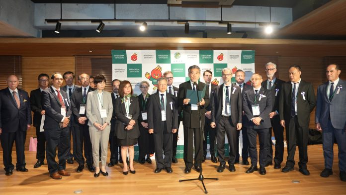 FOTO: Universitas Hasanuddin merupakan satu-satunya perguruan tinggi dari Indonesia yang terlibat dalam 6th University Presidents for Peace Conference yang diselenggarakan Hiroshima University (HU) di Kampus Higashi-Senda, Hiroshima, Jepang, 6 Agustus 2026.