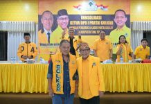 Mantan Pimpinan Gerindra Tana Toraja Hengkang ke Partai Golkar Sulsel FOTO: Ketua DPD I Partai Golkar Sulsel, Ilham Arief Sirajuddin. (Ist)