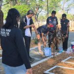 Bakti Sosial Bersama TNI-Polri di TMP Panaikang, Karang Taruna Turunkan 30 Pengurus dan Anggota FOTO: Karang Taruna Makassar saat mengikuti kegiatan bakti sosial di TMP Panaikang. Rabu (12/8/2026). (Ist)