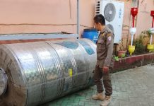 Sukseskan Pilah Sampah Pemkot Makassar, Karang Taruna Bangun Teba Raksasa FOTO: Tandong ukuran 3000 ltr disiapkan untuk pembangunan teba raksasa oleh Karang Taruna Kota Makassar. (Ist)