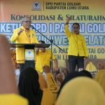 Di Lutra, IAS: Kita Menangkan Pemilu Dulu, Baru Bicara Pilkada FOTO: Ketua DPD I Partai Golkar Sulsel, Ilham Arief Sirajuddin (IAS) melanjutkan konsolidasi dalam rangka langkah awal menuju kejayaan Golkar di Sulsel.