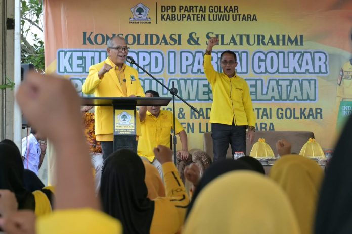 FOTO: Ketua DPD I Partai Golkar Sulsel, Ilham Arief Sirajuddin (IAS) melanjutkan konsolidasi dalam rangka langkah awal menuju kejayaan Golkar di Sulsel.
