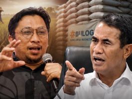 “Come On, Pak Menteri!” Feri Amsari Kembali Tantang Mentan: “Kalau Tak Sanggup, Saya Anggap Tak Mampu” FOTO: Ilustrasi Feri Amsari dan Menteri Pertanian Andi Amran Sulaiman.