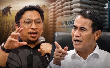 “Come On, Pak Menteri!” Feri Amsari Kembali Tantang Mentan: “Kalau Tak Sanggup, Saya Anggap Tak Mampu” FOTO: Ilustrasi Feri Amsari dan Menteri Pertanian Andi Amran Sulaiman.