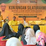 Di Kabupaten Luwu, IAS Inginkan Konsolidasi Kader Sampai di Akar Rumput FOTO: Ketua DPD I Partai Golkar Sulsel, Ilham Arief Sirajuddin (IAS) bersama rombongan fungsionaris Golkar saat menggelar konsolidasi dengan pengurus dan kader partai golkar di Kabupaten Luwu, Kamis (13/8/2026). (Ist)