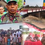 Presiden Resmikan Jembatan Garuda Penghubung antara Kampung Candra Jaya dan Kampung Jaya Makmur, Distrik Kurik Kabupaten Merauke FOTO: Jembatan Garuda merupakan jembatan penghubung antara Kampung Candra Jaya dan Kampung Jaya Makmur, Distrik Kurik, Kabupaten Merauke.