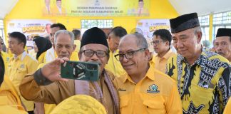 IAS Ajak Kader Golkar Wajo Satukan Ikhtiar Menuju Kejayaan Golkar FOTO: Ketua DPD I Partai Golkar Sulsel, Ilham Arief Sirajuddin (IAS) melanjutkan silaturahmi dan konsolidasi Golkar Sulsel di Kota Sengkang, Kabupaten Wajo, Jumat, 14 Agustus 2026.