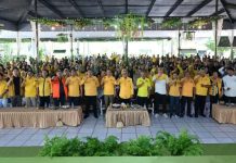 Lukman B Kady Bantah Tudingan Kader Golkar Sulsel Tak Solid Saat IAS Roadshow ke DPD II FOTO: Pengurus DPD Golkar Sulsel dan DPD II saat kegiatan roadshow konsolidasi partai golkar di Dapil 2 dan 3 Sulawesi Selatan. (Ist)