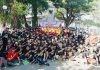 Sambut HUT ke-81 RI, LDII Sulsel dan SPN Batua Gelar Kerja Bakti Nasional di TMP Panaikang FOTO: Dewan Pimpinan Wilayah (DPW) Lembaga Dakwah Islam Indonesia (LDII) Sulawesi Selatan bersama Sekolah Polisi Negara (SPN) Batua Polda Sulsel menggelar kegiatan Kerja Bakti Nasional 2026 di Taman Makam Pahlawan (TMP) Panaikang, Kota Makassar pada Jumat (14/8/2026).