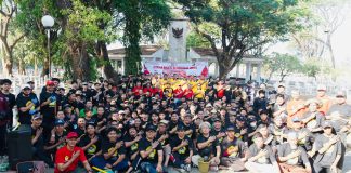 Sambut HUT ke-81 RI, LDII Sulsel dan SPN Batua Gelar Kerja Bakti Nasional di TMP Panaikang FOTO: Dewan Pimpinan Wilayah (DPW) Lembaga Dakwah Islam Indonesia (LDII) Sulawesi Selatan bersama Sekolah Polisi Negara (SPN) Batua Polda Sulsel menggelar kegiatan Kerja Bakti Nasional 2026 di Taman Makam Pahlawan (TMP) Panaikang, Kota Makassar pada Jumat (14/8/2026).