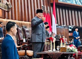 Netizen Hitung Ulang Pidato Presiden Soal Upah Buruh Pengupas Bawang Asal Bogor FOTO: Presiden Prabowo Subianto. (Seskab)