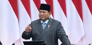 Presiden Prabowo Apresiasi Mentan Amran, Kerja Gotong Royong Antar Indonesia Capai Swasembada FOTO: Presiden Prabowo Subianto. (Seskab)