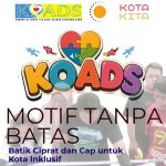 Makassar: Batik Ciprat Difabel di Benteng Rotterdam, Kemerdekaan Berkarya Tanpa Batas Stigma FOTO: Flyer Komunitas Orang Tua Anak dengan Sindroma Down (KOADS) berkolaborasi dengan organisasi masyarakat sipil Kota Kita menggelar acara bertajuk “Motif Tanpa Batas: Batik Ciprat dan Cap untuk Kota Inklusif”.