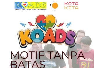 Makassar: Batik Ciprat Difabel di Benteng Rotterdam, Kemerdekaan Berkarya Tanpa Batas Stigma FOTO: Flyer Komunitas Orang Tua Anak dengan Sindroma Down (KOADS) berkolaborasi dengan organisasi masyarakat sipil Kota Kita menggelar acara bertajuk “Motif Tanpa Batas: Batik Ciprat dan Cap untuk Kota Inklusif”.