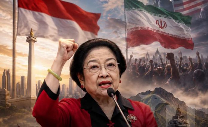 FOTO: Kolase Ketua Umum (Ketum) PDI Perjuangan Megawati Soekarnoputri.