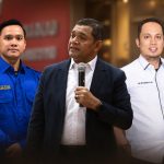Menjelang 81 Tahun Merdeka, Palu Hukum Indonesia Ulas Kedaulatan Konstitusi hingga Kelemahan KUHP Nasional FOTO: Dari Kiri, Dr. Aturkian Laia, S.H., M.H.(Pakar Hukum Pidana), Dr. Fahri Bachmid, S.H., M.H. (Pakar Hukum Tata Usaha Negara) dan Muh. Adhitya Wiratama, S.H., M.H. (Founder Palu Hukum Indonesia & Direktur Kantor Hukum Pilar Harmoni) paling kanan.