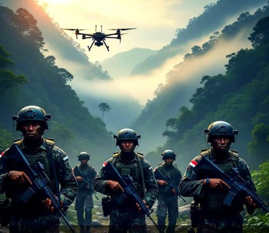 TNI Kepung OPM Intan Jaya, Amunisi Menipis dan Terdesak FOTO: Ilustrasi prajurit TNI di wilayah operasi.