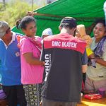 Layani 64 Warga dan 13 Anak, KKN-TB Unhas Perkuat Respons di Manggarai Timur FOTO: Tim Kuliah Kerja Nyata Tematik Tanggap Bencana (KKN-TB) Universitas Hasanuddin (Unhas) di Kabupaten Manggarai Timur. Sabtu (22/8).