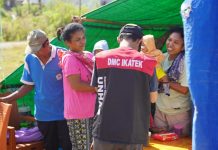 Layani 64 Warga dan 13 Anak, KKN-TB Unhas Perkuat Respons di Manggarai Timur FOTO: Tim Kuliah Kerja Nyata Tematik Tanggap Bencana (KKN-TB) Universitas Hasanuddin (Unhas) di Kabupaten Manggarai Timur. Sabtu (22/8).