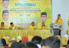 IAS Dorong Fraksi Golkar Bulukumba Ubah Pola Pendekatan FOTO: Ketua DPD I Partai Golkar Sulsel, Ilham Arief Sirajuddin (IAS) melanjutkan konsolidasi di DPD II Partai Golkar Kabupaten Bulukumba, Minggu, 23 Agustus 2026.