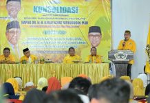 IAS Dorong Fraksi Golkar Bulukumba Ubah Pola Pendekatan FOTO: Ketua DPD I Partai Golkar Sulsel, Ilham Arief Sirajuddin (IAS) melanjutkan konsolidasi di DPD II Partai Golkar Kabupaten Bulukumba, Minggu, 23 Agustus 2026.