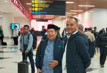 Rombongan Terakhir PCNU se-Sulsel Berangkat ke Muktamar NU, Dipimpin Rais Syuriyah PWNU Sulsel FOTO: Rombongan terakhir peserta Muktamar Nahdlatul Ulama (NU) dari Pengurus Cabang Nahdlatul Ulama (PCNU) se-Sulawesi Selatan bertolak menuju lokasi pelaksanaan Muktamar NU, Rabu (26/8/2026).