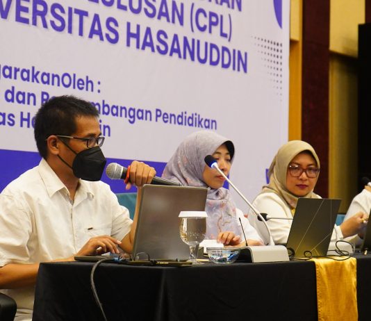 Unhas Dorong Pengukuran CPL Terintegrasi untuk Perkuat Mutu dan Akreditasi FOTO: Workshop Pengisian dan Pengukuran CPL Program Studi Tahun 2026 diikuti perwakilan dari seluruh program studi di Unhas. Kegiatan berlangsung di Ballroom Hotel Unhas, Senin (24/8),