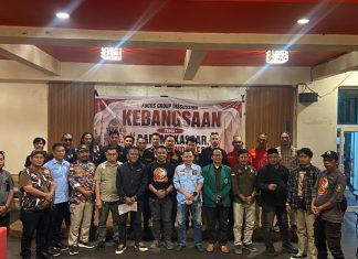 FGD Kebangsaan: Dari Makassar, Kita Jaga Indonesia: Bersama OKP, LSM dan Ormas Meneguhkan Persatuan FOTO: Sejumlah OKP, LSM dan Ormas menghadiri FGD Rabu (26/8/2026) pukul 15.00 WITA di Red Corner Cafe, Jl. Yusuf Daeng Ngawing, Tidung, Kota Makassar.