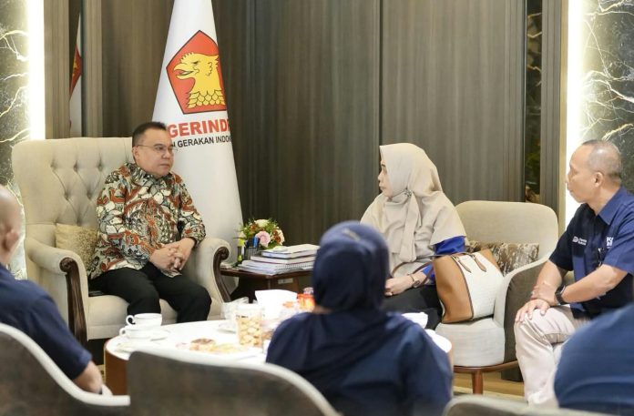 FOTO: Prof Sufmi Dasco Ahmad Wakil Ketua DPR RI saat menerima perwakilan PT Pos Indonesia di Ruang Pimpinan, Gedung Nusantara III, Kompleks Parlemen Senayan, Jakarta, Rabu (26/8/2026). (Dok Sufmi Dasco)