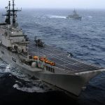 Kapal Induk Giuseppe Garibaldi saat Berbendera Indonesia: KRI Gajah Mada FOTO: Kapal Induk Giuseppe Garibaldi saat Berbendera Indonesia: KRI Gajah Mada. (ist)