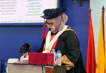 Prof. Dra.Herawaty Abbas Raih Gelar Guru Besar Universitas Hasanuddin FOTO: Prof. Dra. Herawaty Abbas, M.Hum., M.A., Ph.D. Guru Besar Bidang Ilmu Kesusastraan, Fakultas Ilmu Budaya.