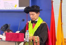 Prof. Dr. Ir. Budiaman Raih Gelar Guru Besar Universitas Hasanuddin FOTO: Prof. Dr. Ir. Budiaman, M.P., IPU. Guru Besar Bidang Ilmu Serangga Hutan-Lebah Madu, Fakultas Kehutanan.