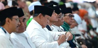 Hadiri Muktamar NU ke-35, Presiden Prabowo: Jangan Sekali-Kali Melupakan Jasa Ulama FOTO: Presiden Prabowo Subianto menghadiri Pembukaan Muktamar ke-35 Nahdlatul Ulama (NU) Tahun 2026 di Lapangan Untung Suropati Tambakberas, Jombang, Jawa Timur pada Kamis, 27 Agustus 2026. (Dok Seskab)