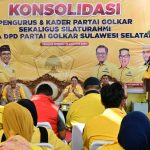 Sama dengan Makassar, Ketua DPD II Golkar Takalar Menghilang FOTO: Ketua DPD I Partai Golkar Sulsel, Ilham Arief Sirajuddin (IAS) bersama fungsionaris dan sejumlah anggota Fraksi Golkar DPRD Sulsel berkunjung melakukan konsolidasi bersama DPD II Partai Golkar Kabupaten Takalar, Minggu, 30 Agustus 2026.