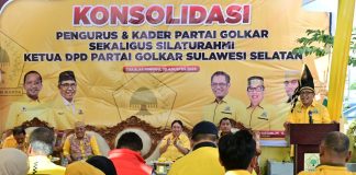 Sama dengan Makassar, Ketua DPD II Golkar Takalar Menghilang FOTO: Ketua DPD I Partai Golkar Sulsel, Ilham Arief Sirajuddin (IAS) bersama fungsionaris dan sejumlah anggota Fraksi Golkar DPRD Sulsel berkunjung melakukan konsolidasi bersama DPD II Partai Golkar Kabupaten Takalar, Minggu, 30 Agustus 2026.