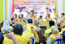 IAS Berbagi Strategi Politik ke Kader Golkar Gowa FOTO: Ketua DPD I Partai Golkar Sulsel, Ilham Arief Sirajuddin (IAS) melanjutkan konsolidasi ke DPD II Golkar Gowa, Minggu (30/8/2026)