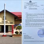 Netizen Minta Tolong ke Kapolda Sulsel, Guru Dibunuh Setahun Lebih, Kinerja Polres Pangkep Dipertanyakan FOTO: Kolase Kantor Polres Pangkep dan Laporan Polisi. (Sumber dok. Akun Facebook akun hjmasuwara)