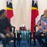 Ke Timor Leste Hercules Temui PM Xanana Gusmão FOTO: Rosario de Marshall berkunjung ke Timor Leste, Kamis (17/9/2026). Ia berkesempatan mengunjungi Xanana Gusmão.(ist)