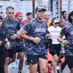 Lari Pagi di Kota Jayapura, AHY Ditemani Komunitas Garuda Finishers FOTO: Menteri Koordinator (Menko) Bidang Infrastruktur dan Pembangunan Kewilayahan, Agus Harimurti Yudhoyono, Saat lari pagi bersama Komunitas Garuda Finishers. (Dok AHY)