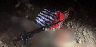 4 Anak Buah Aibon Kogoya Tewas Ditembak Mati TNI di Intan Jaya FOTO: Salah satu anggota Organisasi Papua Merdeka (OPM) Kodap VIII/Intan Jaya yang dipimpin Daniel Aibon Kogoya di Kabupaten Intan Jaya, Papua Tengah, Tewas tertembak. (Dok via Facebook)