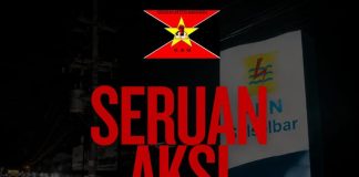 Beredar Pamflet Seruan Aksi GAM, “Kepung PLN Sulselrabar” FOTO: Flyer GAM