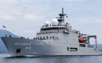 Indonesia Datangkan KRI Canggih, Bisa “Ngintip” Dasar Laut Hingga Kedalaman 11.000 Meter FOTO: Ilustrasi KRI Canopus-936.